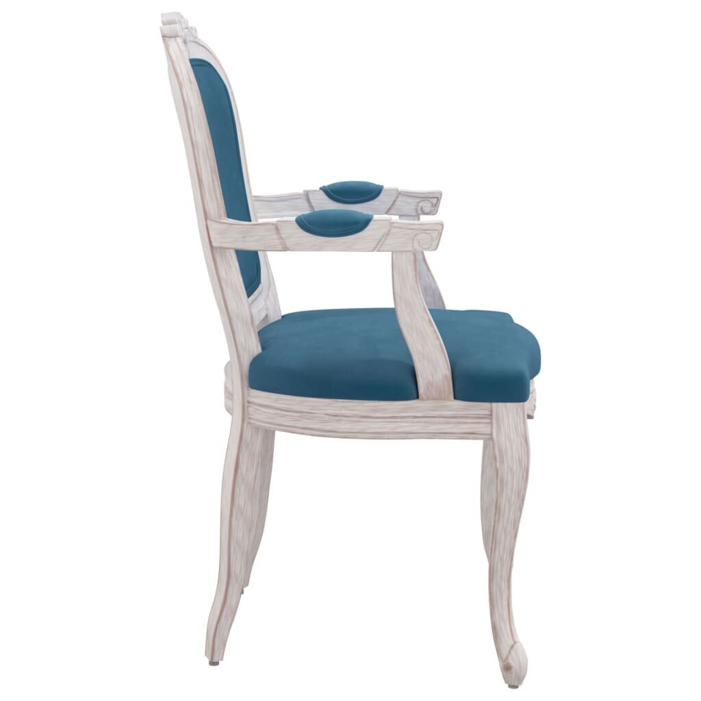 Virtuves krēsli , 62x59,5x100,5 cm, 2 gab., zils cena un informācija | Virtuves un ēdamistabas krēsli | 220.lv