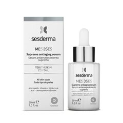 Pret novecošanas serums Mesoses Sesderma (30 ml) cena un informācija | Serumi sejai, eļļas | 220.lv