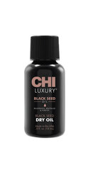 CHI Luxury Black Seed Dry Oil Сухое масло для волос 15ml цена и информация | Средства для укрепления волос | 220.lv