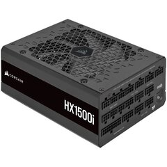 Barošanas bloks Corsair HX1500i 80+ Platinum Modular ATX 3.0 cena un informācija | Barošanas bloki (PSU) | 220.lv