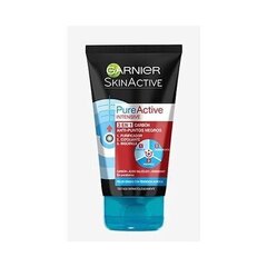 Очищающее средсво 3-в-1 Garnier Pure Active (150 мл) цена и информация | Средства для очищения лица | 220.lv