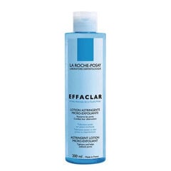 Mikro-pīlinga attīrošs losjons La Roche Posay Effaclar Astringente 200 ml (200 ml) cena un informācija | Sejas ādas kopšana | 220.lv