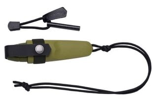 Нож туристический Morakniv® Eldris Neck Knife Green, Fire Starter Kit цена и информация | Ножи и аксессуары для них | 220.lv