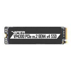 SSD|PATRIOT|Viper VP4300|2TB|M.2|PCIE|NVMe|Lemtuves ātrums 6800 MB/sec|lasīšanas ātrums 7400 MB/sec|TBW 2000 TB|VP4300-2TBM28H cena un informācija | Iekšējie cietie diski (HDD, SSD, Hybrid) | 220.lv