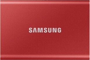 Внешний накопитель SSD Samsung T7 (500 ГБ) цена и информация | Внутренние жёсткие диски (HDD, SSD, Hybrid) | 220.lv