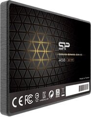 Dysk SSD Silicon Power Ace A58 512GB 2,5" SATA III 560/530 MB/s cena un informācija | Iekšējie cietie diski (HDD, SSD, Hybrid) | 220.lv