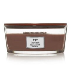 WoodWick ароматическая свеча Stone Washed Suede Ship, 453 г цена и информация | Подсвечники, свечи | 220.lv