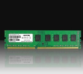 AFOX DDR3 4G 1600 UDIMM memory module 4 GB 1 x 4 GB 1600 MHz cena un informācija | Operatīvā atmiņa (RAM) | 220.lv