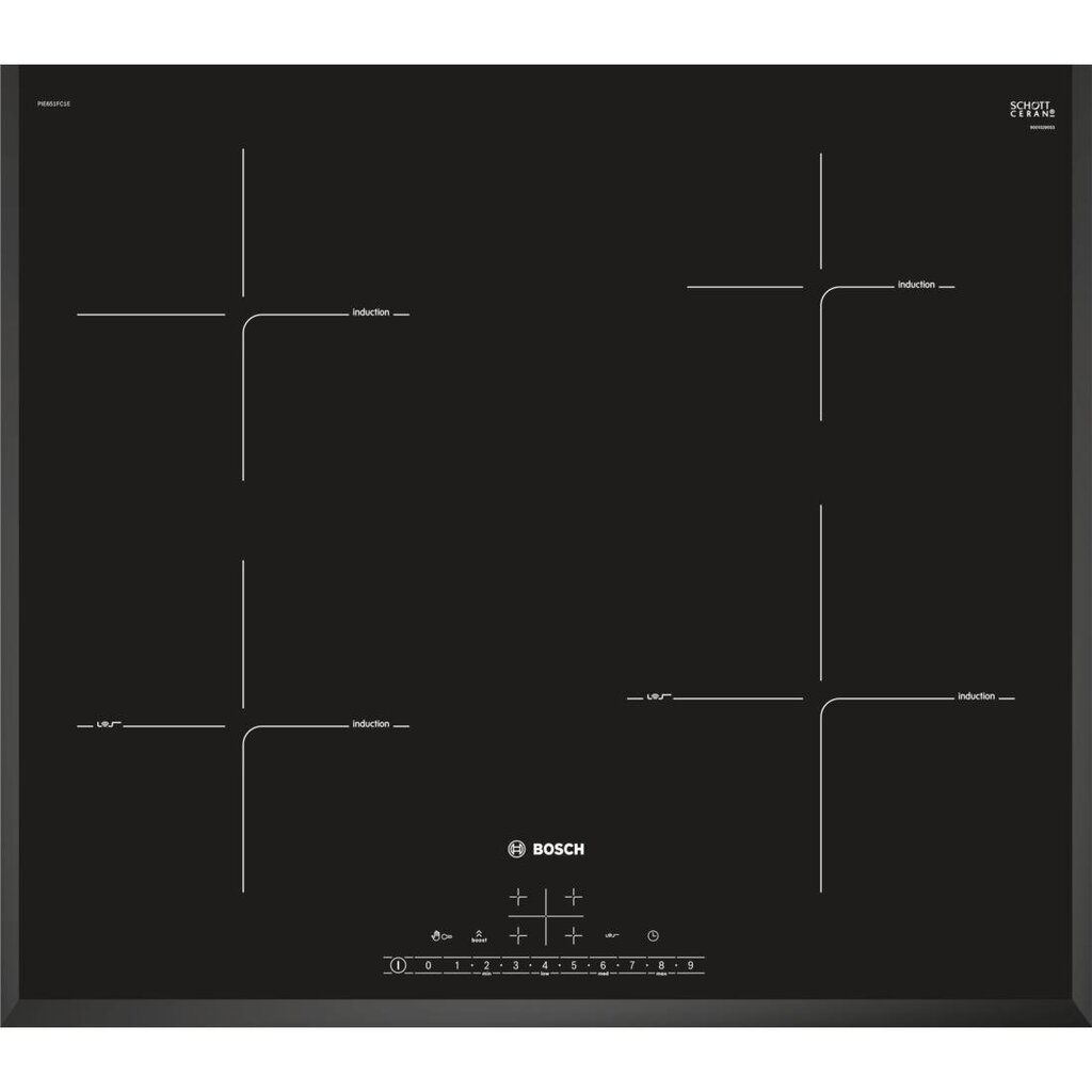 Bosch PIE651FC1E cena un informācija | Plīts virsmas | 220.lv