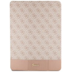 Guess GUFC11PS4SGP iPad 10.9" różowy|pink 4G Stripe Allover цена и информация | Чехлы для планшетов и электронных книг | 220.lv