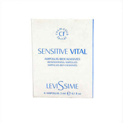 Nomierinošas ampulas Levissime Vital Sensitive Ampoules, 6 x 3 ml cena un informācija | Serumi sejai, eļļas | 220.lv