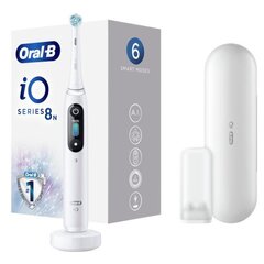 Oral-B iO Series 8N White Alabaster цена и информация | Электрические зубные щетки | 220.lv