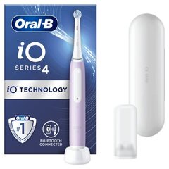 Oral-B iO4 Series Lavender cena un informācija | Elektriskās zobu birstes | 220.lv