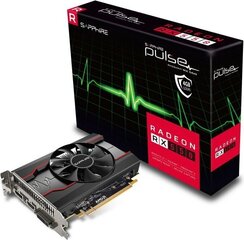 Видеокарта AMD Radeon RX 550, Sapphire PULSE, 4 Гб, GDDR5 цена и информация | Видеокарты (GPU) | 220.lv