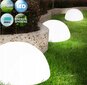 LED saules dārza lampa liela bumba 20cm cena un informācija | Āra apgaismojums | 220.lv