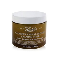 Mitrinoša Sejas maska Kiehl's Alveju Kliņģerīte (100 ml) cena un informācija | Sejas maskas, acu maskas | 220.lv