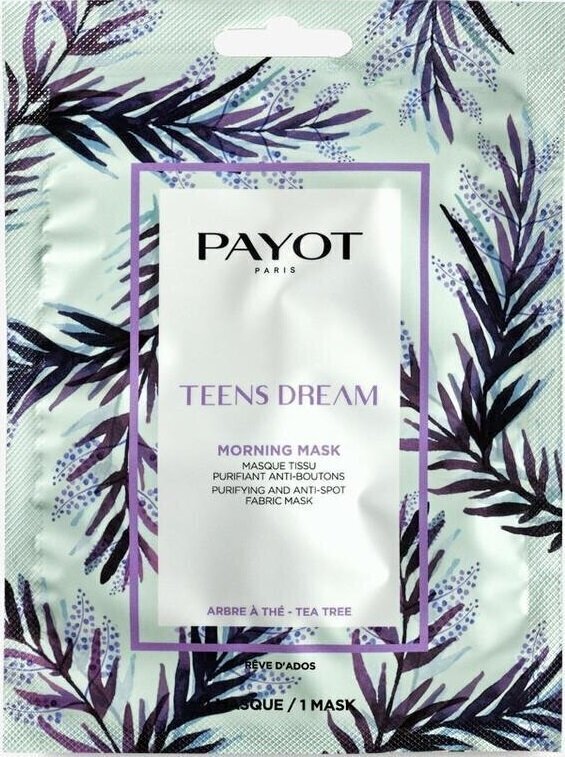 Payot Attīroša maska Morning Mask Teens Dream 1 gab. цена и информация | Sejas maskas, acu maskas | 220.lv