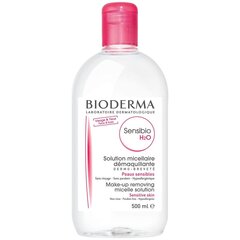 Attīrošs micelārais ūdens Bioderma Sensibio H2O, 500 ml cena un informācija | Sejas ādas kopšana | 220.lv