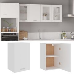 virtuves skapītis, balts, 39,5x31x60 cm, skaidu plāksne cena un informācija | Virtuves skapīši | 220.lv