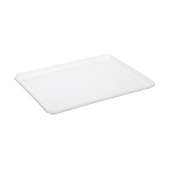 Virtuves Trauku Žāvētājs 5five Blanc Kitchen Metāls Balts (43 x 32 x 18,6 cm) cena un informācija | Virtuves piederumi | 220.lv