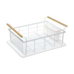 Сушилка для мойки 5five Blanc Kitchen Металл Белый (43 x 32 x 18,6 cm) цена и информация | Кухонные принадлежности | 220.lv