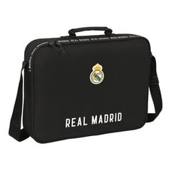 Школьный портфель Safta Real Madrid Чёрный (6 L) цена и информация | Школьные рюкзаки, спортивные сумки | 220.lv