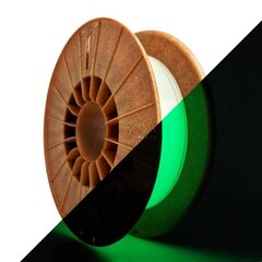Kvēldiegs TPU 96A Mirdz tumši zaļā krāsā 1,75 mm 0,5 kg Rosa3D cena un informācija | Smart ierīces un piederumi | 220.lv