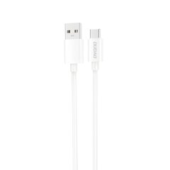 Dudao L4ST USB-A / USB-C kabelis 5A 1m - balts cena un informācija | Savienotājkabeļi | 220.lv