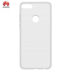 Huawei 51992418 Y7 Prime (2018) Оригинальный TPU Тонкий Чехол Прозрачный (EU Blister) цена и информация | Чехлы для телефонов | 220.lv