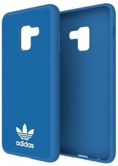 Adidas OR Moulded Case Silikona Apvalks Priekš Samsung A530 Galaxy A8 (2018) Zils (EU Blister) cena un informācija | Telefonu vāciņi, maciņi | 220.lv