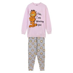 Pajama Garfield Gaiši Rozā cena un informācija | Halāti, naktskrekli, pidžamas meitenēm | 220.lv