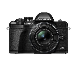 Olympus OM-D E-M10 Mark III S + M.ZUIKO DIGITAL 14–42 мм F3,5–5,6 II R (черный) цена и информация | Цифровые фотоаппараты | 220.lv