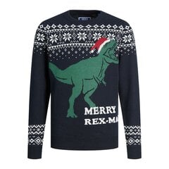 Свитер унисекс Jack & Jones T REX Тёмно Синий цена и информация | Женские кофты | 220.lv