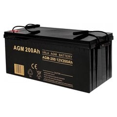 Akumulators Volt Polska AGM 12V 200Ah cena un informācija | Lādētāji-akumulatori (Power bank) | 220.lv