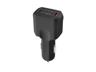 PS LTC Quick Charger 3.0 3A + 3xUSB 2.4A auto lādētājs. cena un informācija | Lādētāji un adapteri | 220.lv