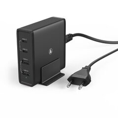 Компактная Зарядная Станция Hama 65W 2 x PD USB-C, 2 x USB-A цена и информация | Зарядные устройства для телефонов | 220.lv