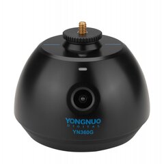 Yongnuo YN360G Интеллектуальное отслеживающее крепление, вращение на 360 градусов цена и информация | Штативы для фотоаппаратов | 220.lv