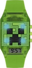 Minecraft kvarca pulkstenis ar elastodiju rokassprādzi MIN4014 cena un informācija | Viedpulksteņi (smartwatch) | 220.lv