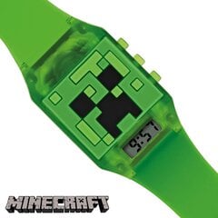 Minecraft kvarca pulkstenis ar elastodiju rokassprādzi MIN4014 cena un informācija | Viedpulksteņi (smartwatch) | 220.lv