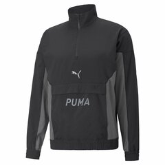 Vīriešu Sporta Jaka Puma Fit Woven Melns cena un informācija | Sieviešu virsjakas | 220.lv