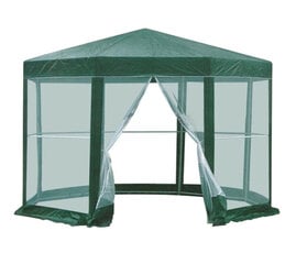 Tirdzniecības dārza paviljona telts 2x2x2 m ar moskītu tīklu cena un informācija | Dārza nojumes un lapenes | 220.lv