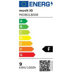 Gudra Spuldze Muvit MIOBULB008 Wi-Fi 80 W 8,5 W E27 LED 2700 K 6500 K 800 lm cena un informācija | Rokas instrumenti | 220.lv