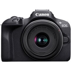 Canon EOS R100 + RF-S 18–45 мм F4,5–6,3 IS STM цена и информация | Цифровые фотоаппараты | 220.lv