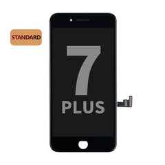 LCD displejs NCC iPhone 7 Plus Black Advanced cena un informācija | Telefonu rezerves daļas un instrumenti to remontam | 220.lv