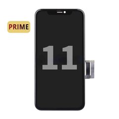 LCD displejs NCC priekš Iphone 11 Black Incell Metal Plate Prime cena un informācija | Telefonu rezerves daļas un instrumenti to remontam | 220.lv