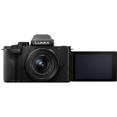 Panasonic Lumix DC-G100V + Panasonic LUMIX GX VARIO 12-32mm / F3.5-5.6 / ASPH + Panasonic statīva rokturis (DMW-SHGR1) (melns) cena un informācija | Digitālās fotokameras | 220.lv
