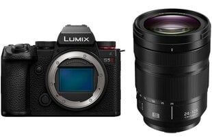 Panasonic Lumix DC-S5 II + LUMIX S 24-105mm F4 cena un informācija | Digitālās fotokameras | 220.lv