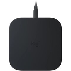 Logitech Powered Pad 10 W Qi bezvadu induktīvā lādētājs cena un informācija | Lādētāji un adapteri | 220.lv