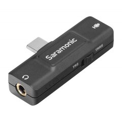 Saramonic EA2U audio adapteris - mini ligzda TRS / USB-C ar austiņu izeju cena un informācija | Austiņas | 220.lv