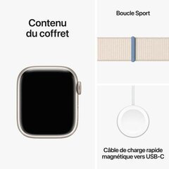 Viedpulkstenis Apple Series 9 Bēšs 41 mm цена и информация | Смарт-часы (smartwatch) | 220.lv